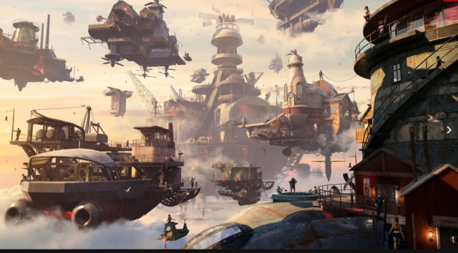 Kitbash3D——天空之城-虚幻之初