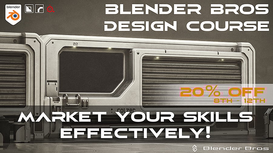 Gumroad – Blender Bros – 设计课程blender