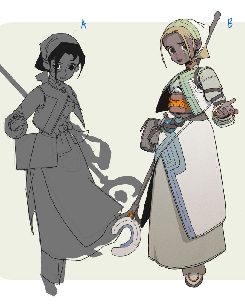 图片[11]-与 Leslie Tran 一起成功设计角色-虚幻之初