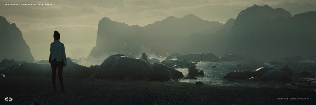 Blender 中的 Procedural Landscapes with Jan Urschel-虚幻之初