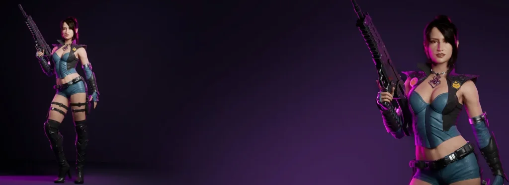 Blender 中的女刺客游戏角色创建-虚幻之初
