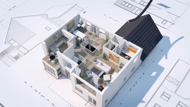 豪华 3 居室平房学习基础以提升 SketchUp pro-虚幻之初