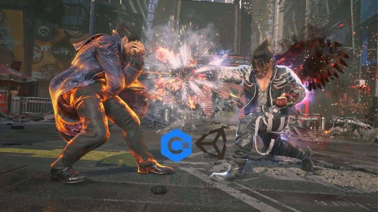 Udemy – 铁拳 Unity 3D 格斗游戏、武术、真人快打-虚幻之初