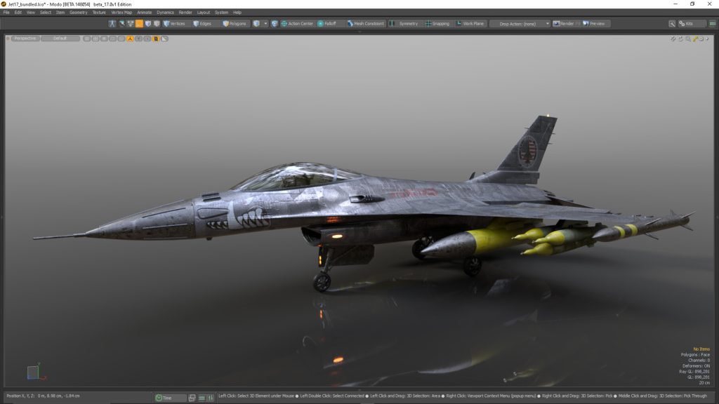 图片[2]-F 16 猎鹰战斗机。掌握可塑性 3D 1.4 2024 Plasticity 3D-虚幻之初