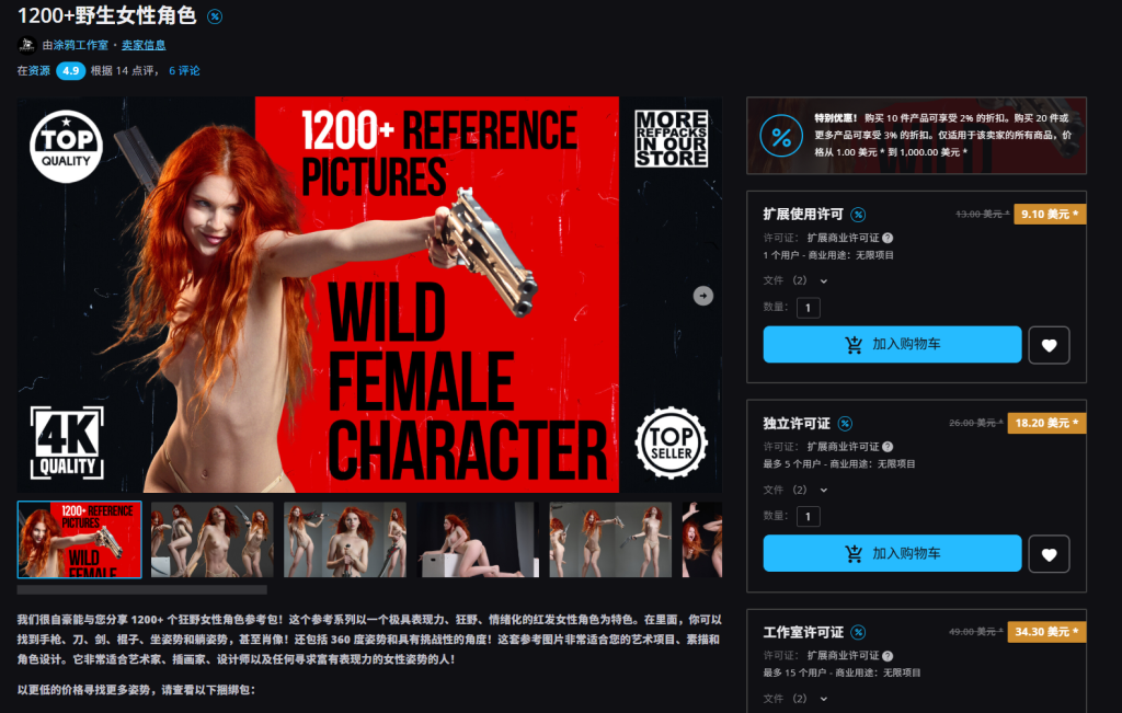 1200+野生女性角色-虚幻之初