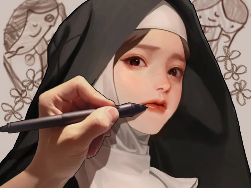 从初学者到流行作家：考克斯的绘画自学技巧-虚幻之初