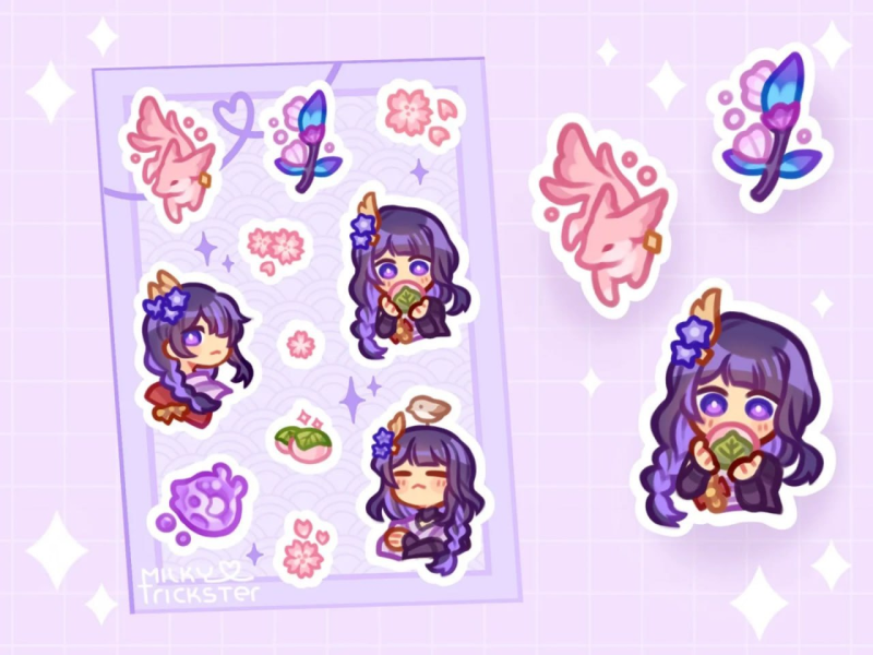 【完整教程】Milky 教你从零开始制作周边 | Making Merch 全流程-虚幻之初