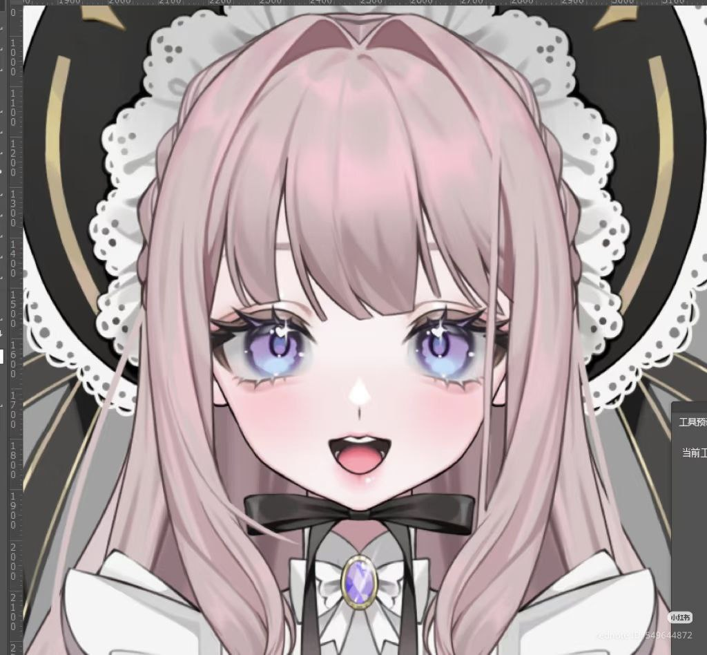 【原版教程】仙子狗尾巴花 | 插画头像与立绘设计系统课（第1期2023）-虚幻之初