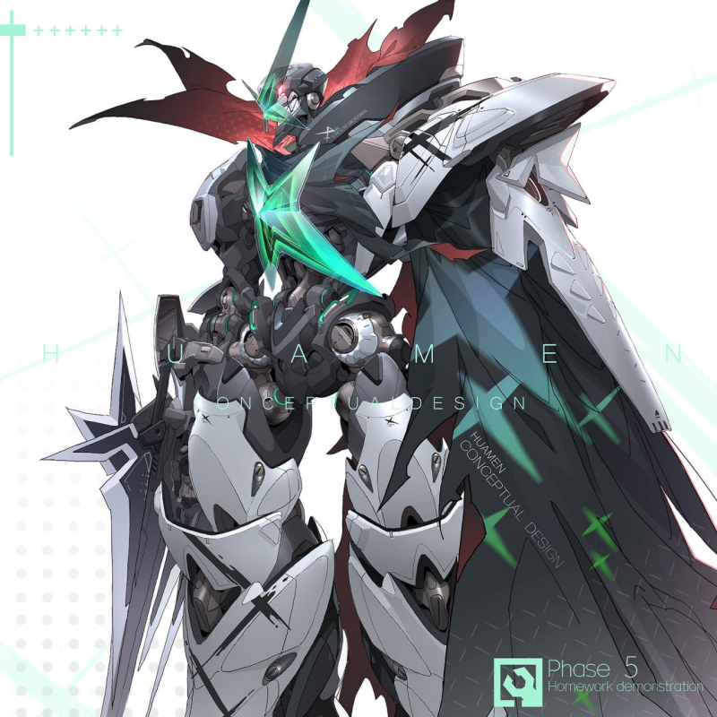 【高质量教程】花先舍科幻机械设计课 | 机械概念创作全流程解析-虚幻之初