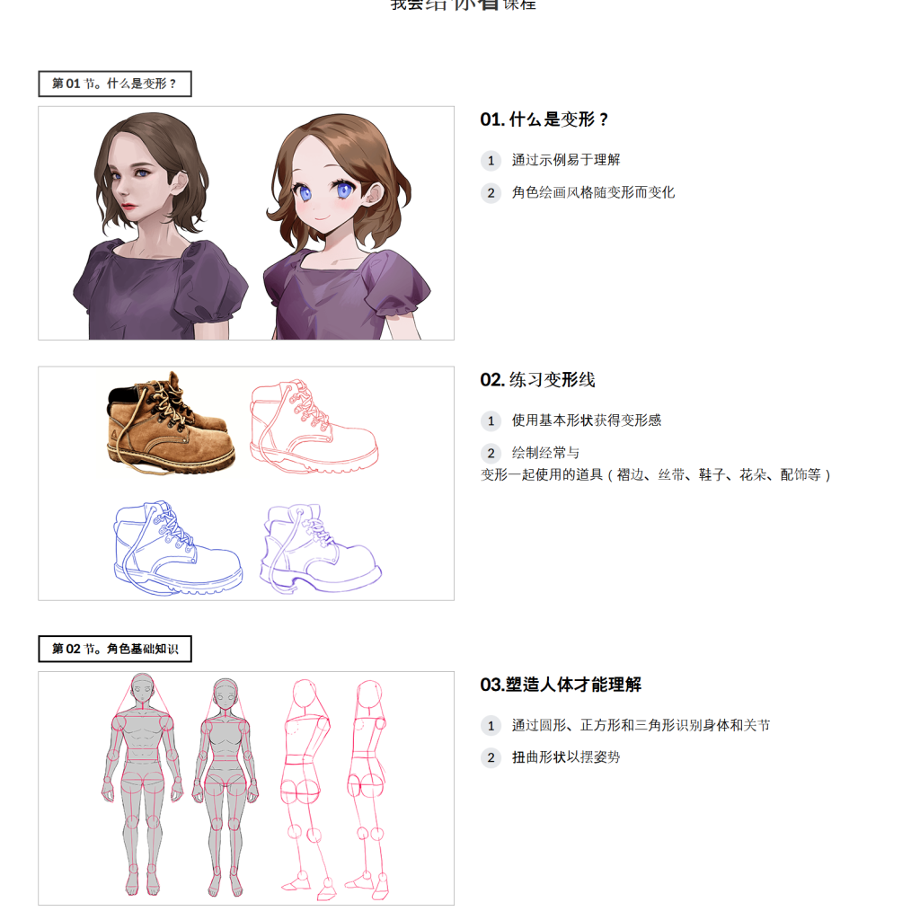 图片[15]-使用变形的休闲角色插图  데포르메를 활용한 캐주얼 캐릭터 일러스트-虚幻之初