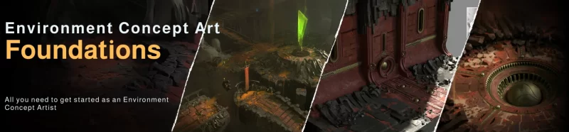 世界构建者 – 环境概念艺术基础 World Builder – Fundamentals of Environment Concept Art-虚幻之初