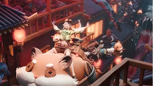 Blender 三轴二《逃离妖市》场景概念原画创作教程（25小时全流程）-虚幻之初