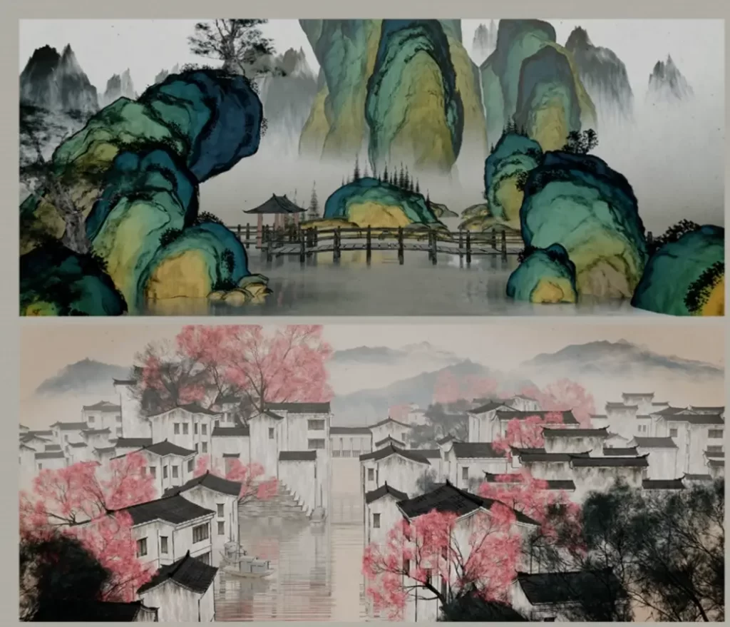 图片[2]-掌握从建模到渲染的全流程，轻松打造唯美国风水墨动画场景-虚幻之初