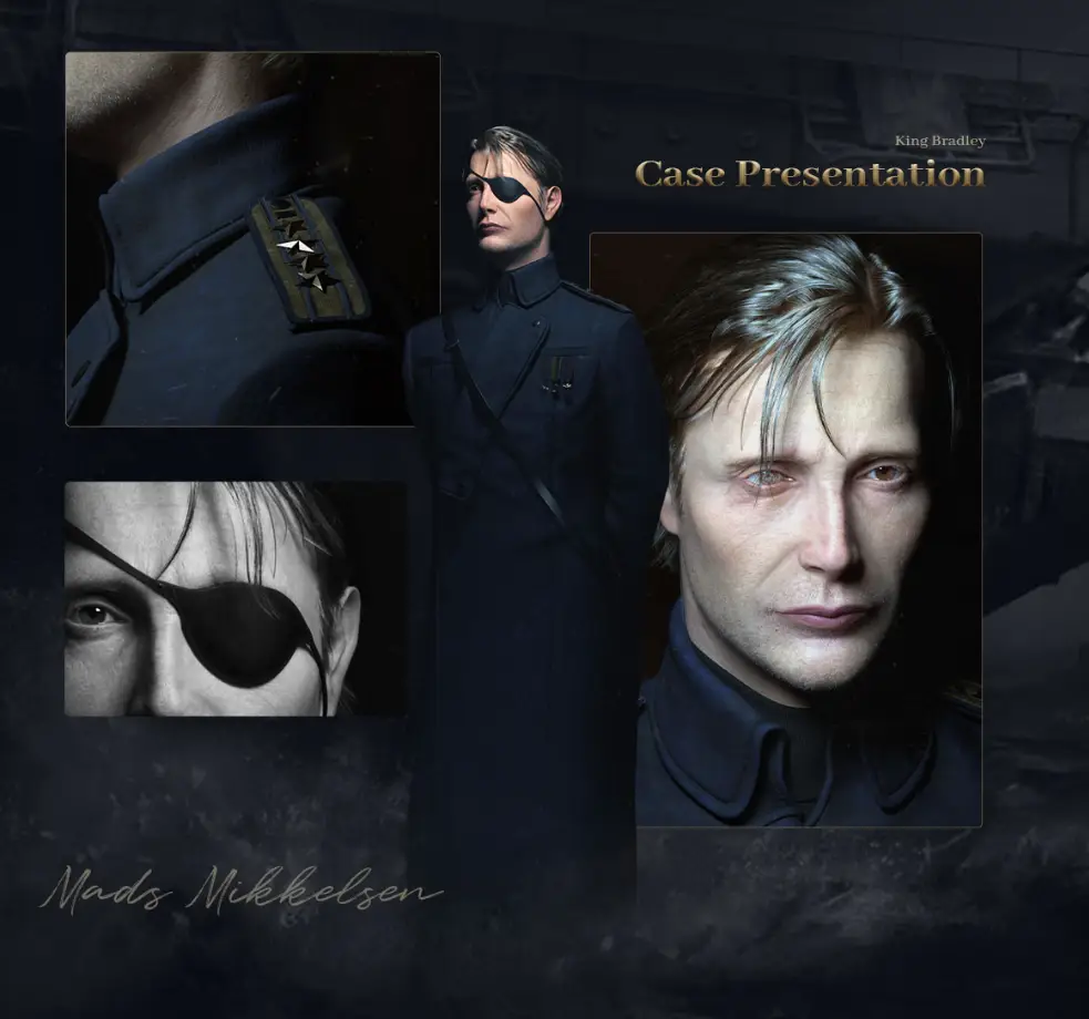 图片[3]-从漫画概念到写实角色：原画还原与高精细建模全流程（Maya + ZBrush + Substance Painter + Photoshop）-虚幻之初