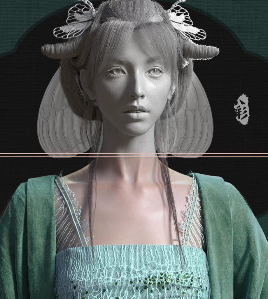 图片[3]-影视写实角色视觉开发全流程｜德伽 资深3D角色美术师-虚幻之初