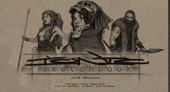 2019 1onic速写本-数字版 / 2019 1onic Sketchbook - Digital Edition-虚幻之初