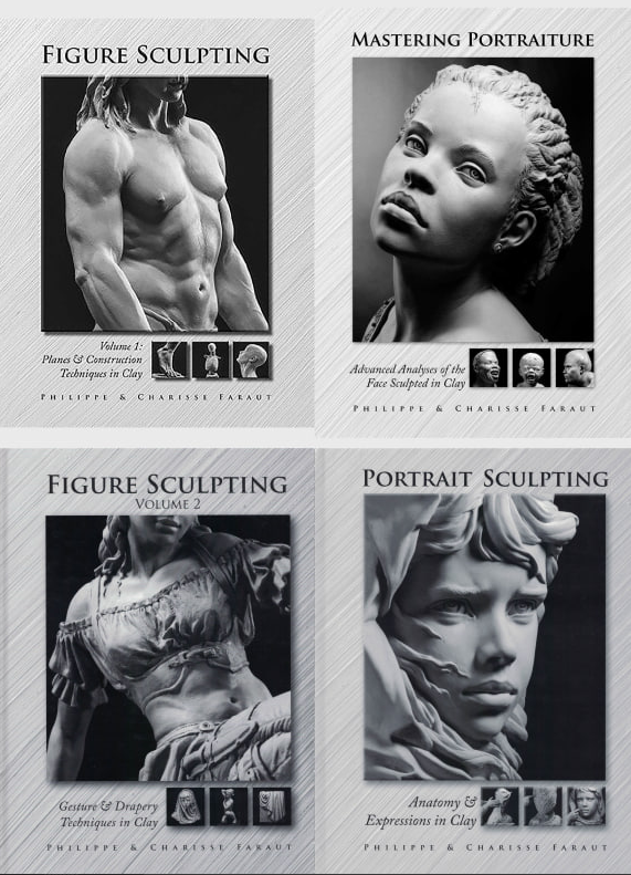 Philippe Faraut 雕塑全集：人体解剖与肖像雕刻完全指南 / The Complete Sculpture Collection: Definitive Guide to Anatomy & Portrait Sculpting-虚幻之初
