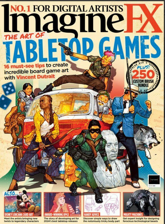 ImagineFX 2025年第249期 / ImagineFX 2025 Issue 249-虚幻之初