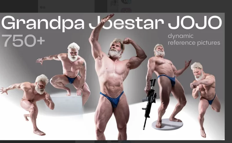 Grandpajoestar JOj0 [动态姿势 750+]Grandpajoestar JOj0 [Dynamic 750+]-虚幻之初
