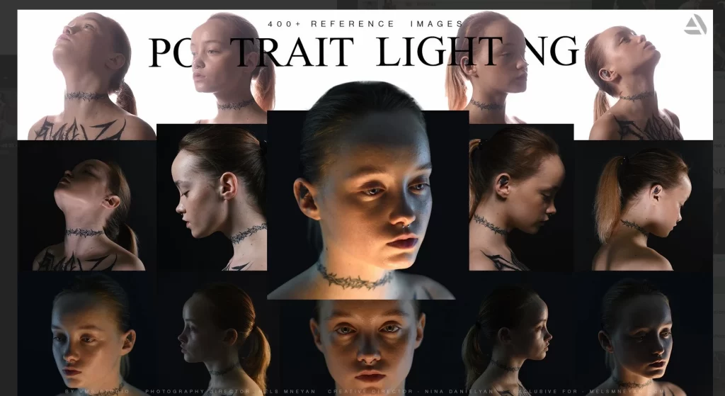 400+ 肖像光影文摘 [附加面部表情]400+ Portrait Lighting Digest [Facial Emotions Bonus]-虚幻之初