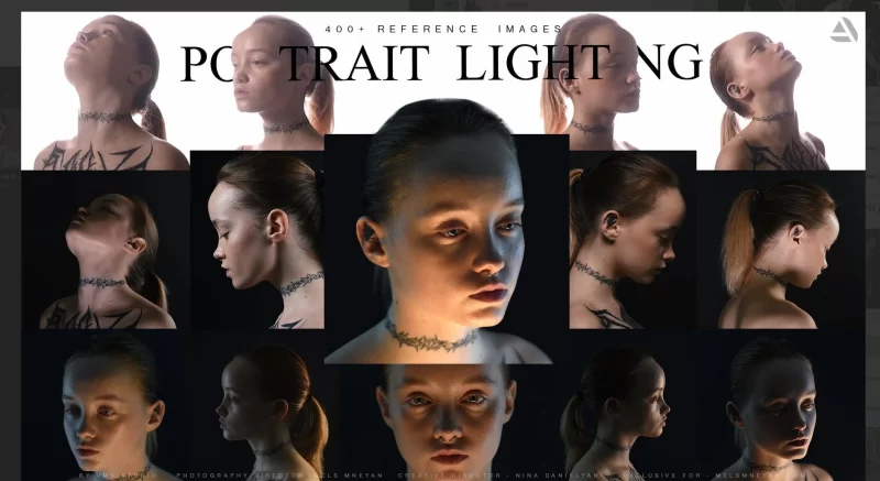 400+ 肖像光影文摘 [附加面部表情]400+ Portrait Lighting Digest [Facial Emotions Bonus]-虚幻之初