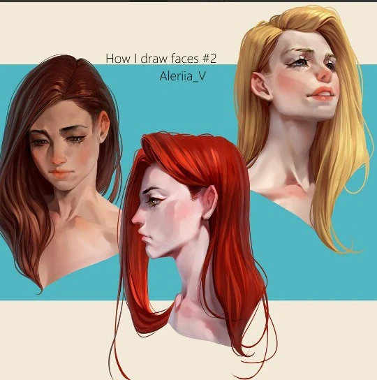 人脸上色与质感表现（Aleriia_V 第二集）-虚幻之初