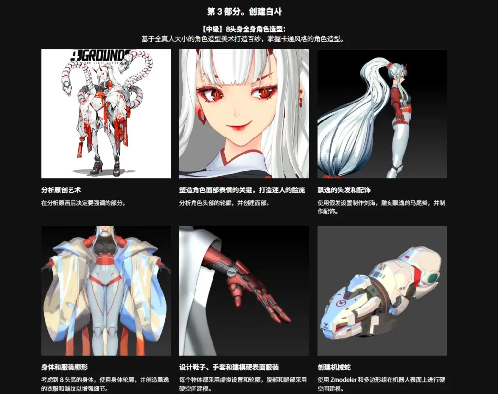 图片[2]-使用ZBrush进行艺术卡通风格的角色建模3D角色美术师 Seihoon Kang-虚幻之初