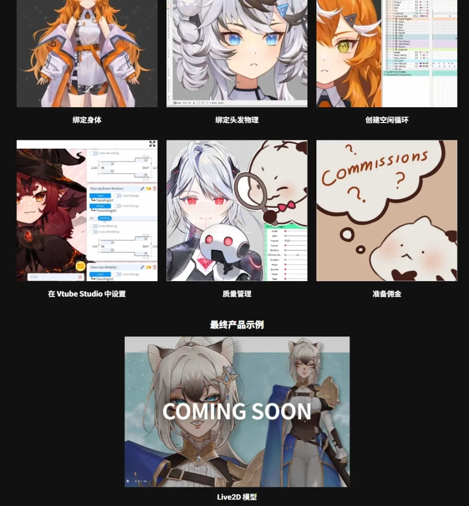 图片[2]-A-to-Z VTuber 模型创建：设计、插图和索具 VTuber 艺术家，距离你 46 厘米-虚幻之初