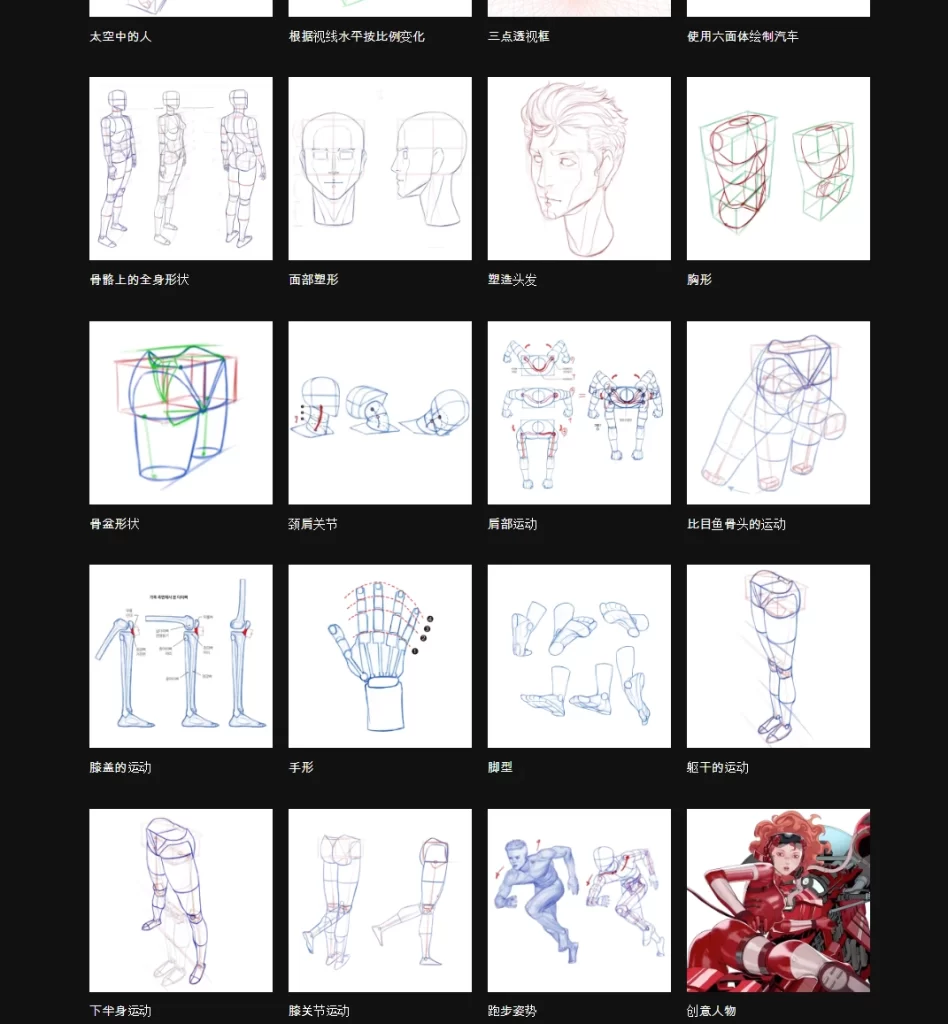 图片[2]-人体形状绘图简介 插图画家 金乐熙-虚幻之初