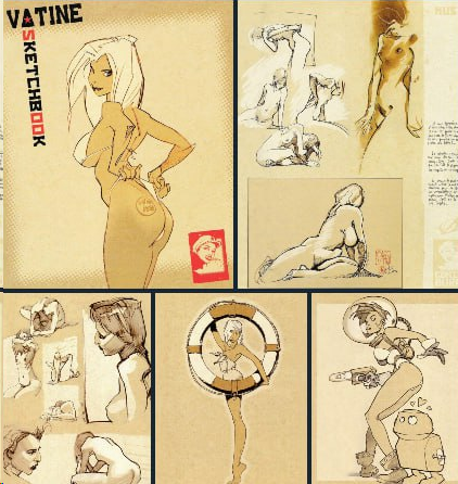 Vatine 速写本 Sketchbook Vatine-虚幻之初