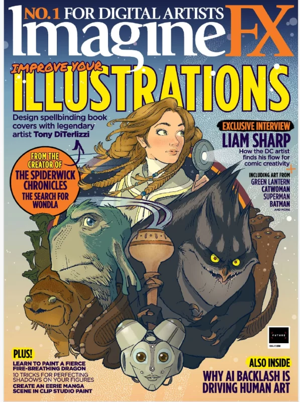 ImagineFX – 2024年第237期 卫报 - 2024年2月14日 / ImagineFX – 2024 Issue 237 The Guardian - 14 February 2024-虚幻之初