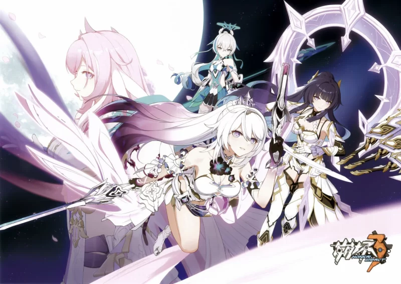 崩坏3 原画集 Vol.2 月之始源与终焉Honkai Impact 3rd Art Collection Vol.2: Origin and Finality of the Moon-虚幻之初