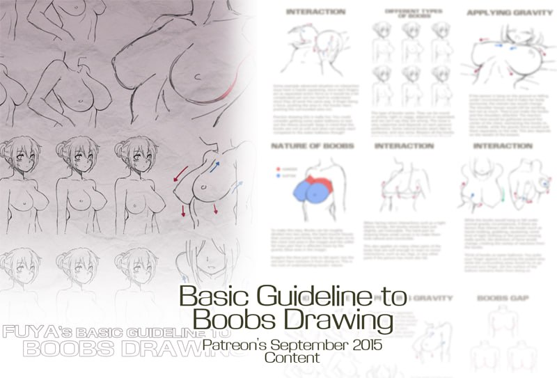 乳房基础指南[Fuya] The Basic Guide to Drawing Breasts-虚幻之初