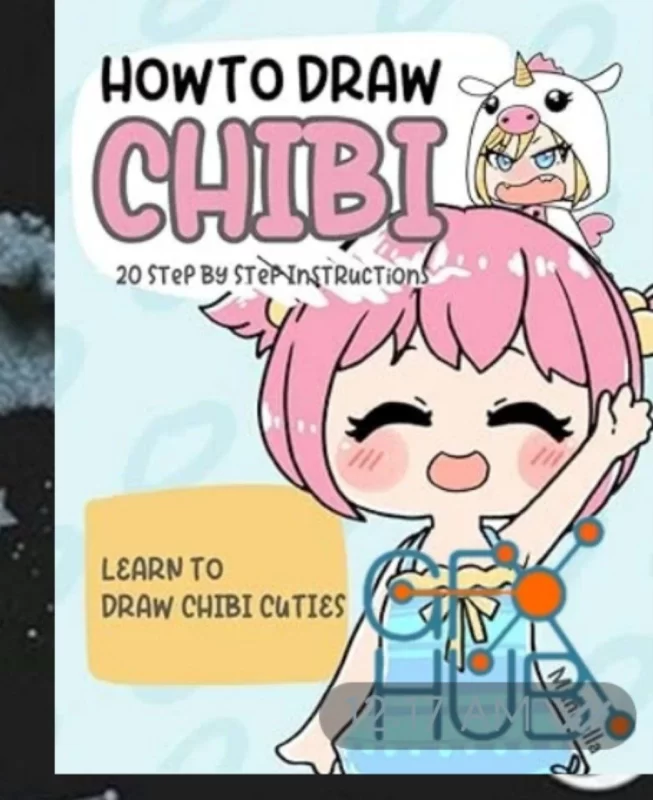 如何绘制Q版人物How to Draw Chibi Characters-虚幻之初