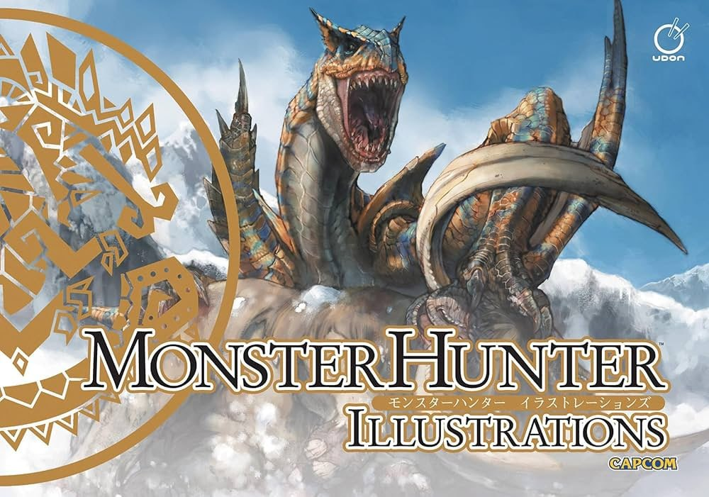 怪物猎人插画集 第1-2卷 — Monster Hunter Illustrations Vol.1-2（Capcom）-虚幻之初