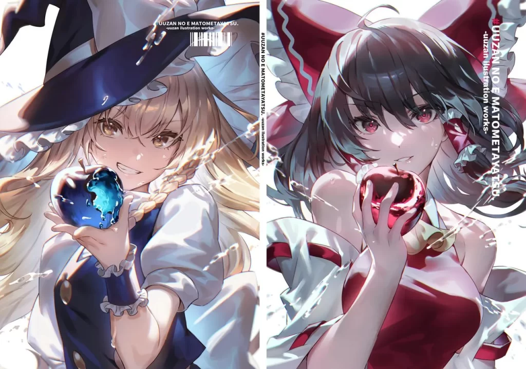 《UUZAN绘集》——蓝与红的物语 UUZAN Illustration Works: The Tale of Blue and Red-虚幻之初