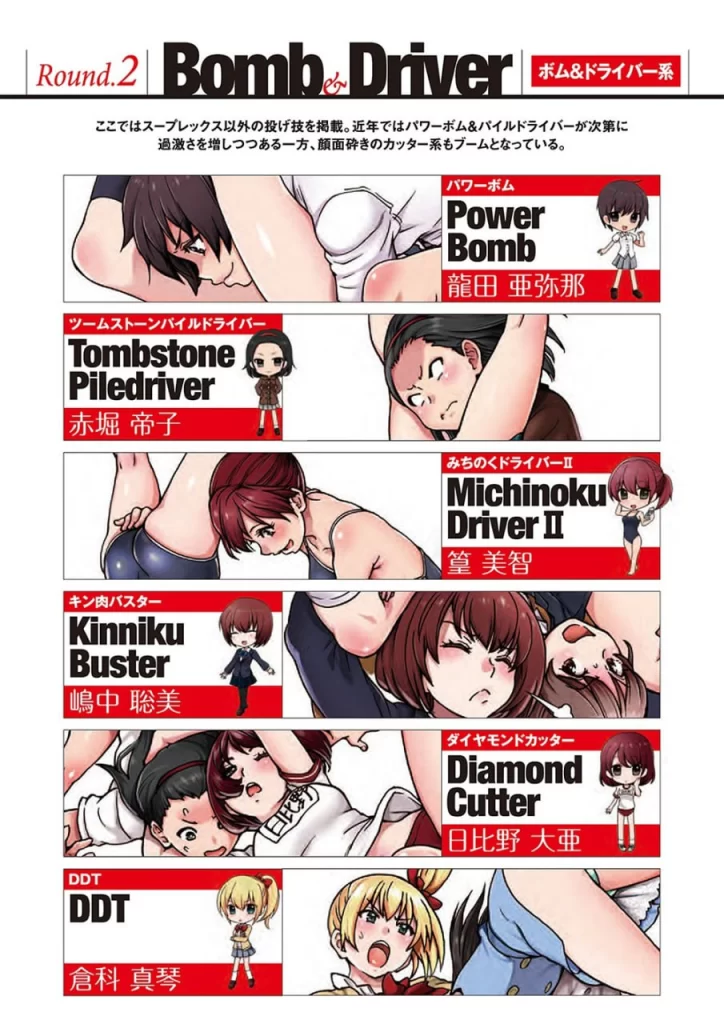 图片[2]-Shiwasu no Okina JK Pro-Wrestling Illustrations: Wazaga / 師走の翁 JKプロレス イラストレーションズ 技画-虚幻之初