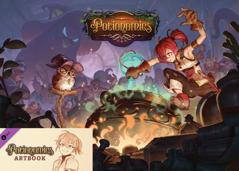 Potionomics Artbook / 药剂经济学艺术设定集-虚幻之初