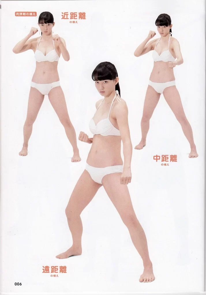 图片[4]-日语绘画教材《瞬间动作姿势 01：女高中生动作篇》 | Japanese Drawing Textbook – Instant Action Poses 01: Female High School Student Action Poses-虚幻之初