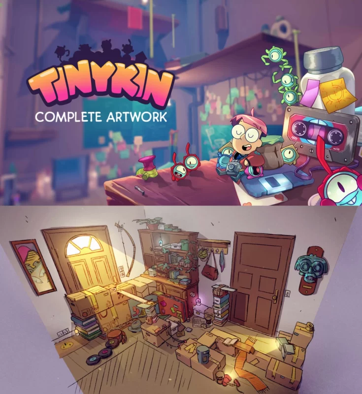 Tinykin 完整艺术作品 | Tinykin Complete Artworks-虚幻之初