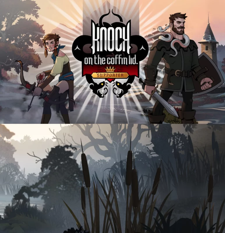 敲响棺材盖 支持者包画册 | Knock on the Coffin Lid - Supporter Pack Artbook-虚幻之初