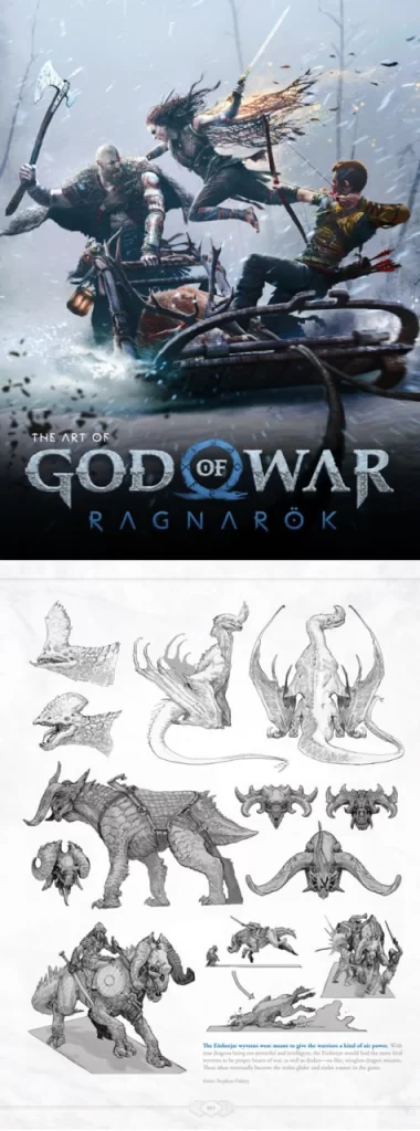 战神：诸神黄昏 艺术设定集 | The Art of God of War Ragnarök-虚幻之初