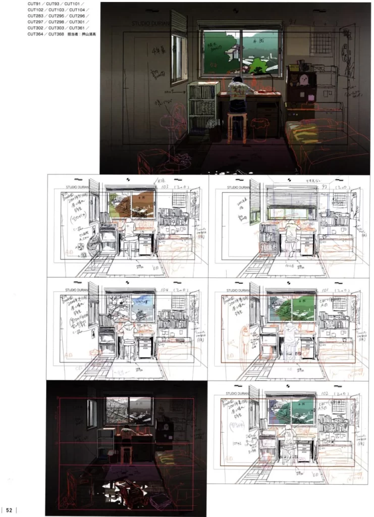 图片[3]-《LOOK BACK》关键动画原画集 | LOOK BACK: Key Animation Collection-虚幻之初