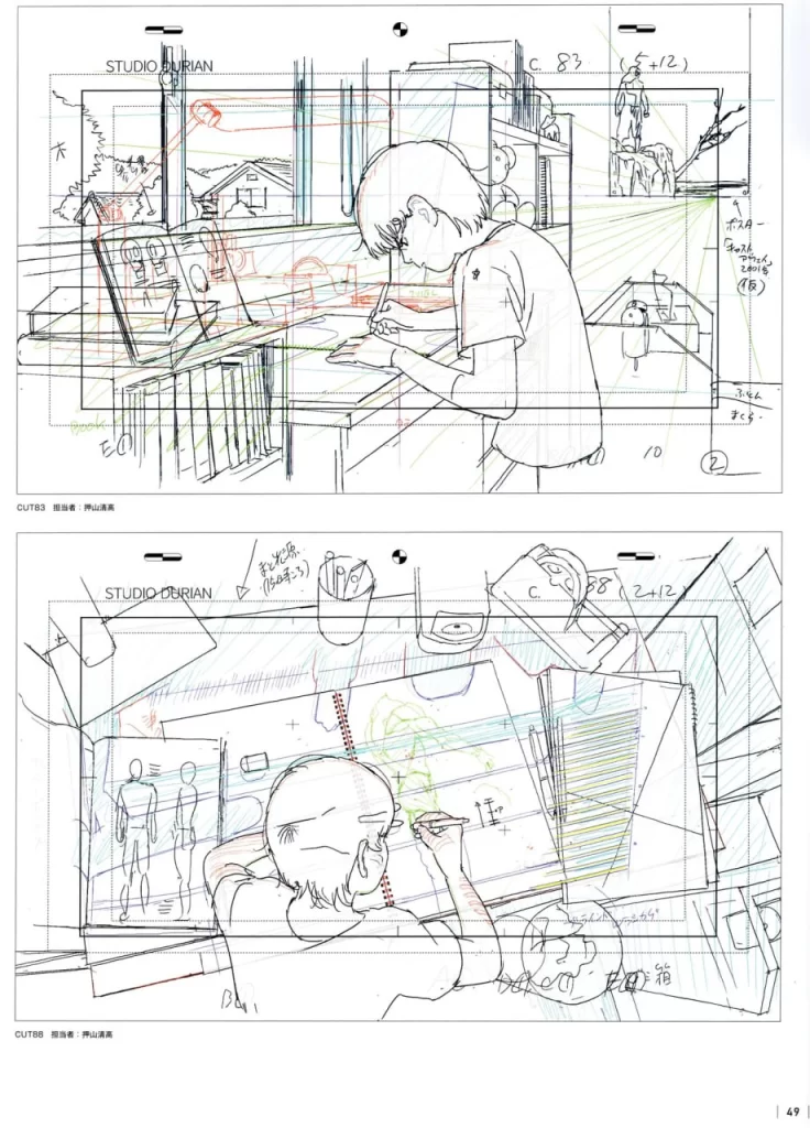 图片[2]-《LOOK BACK》关键动画原画集 | LOOK BACK: Key Animation Collection-虚幻之初