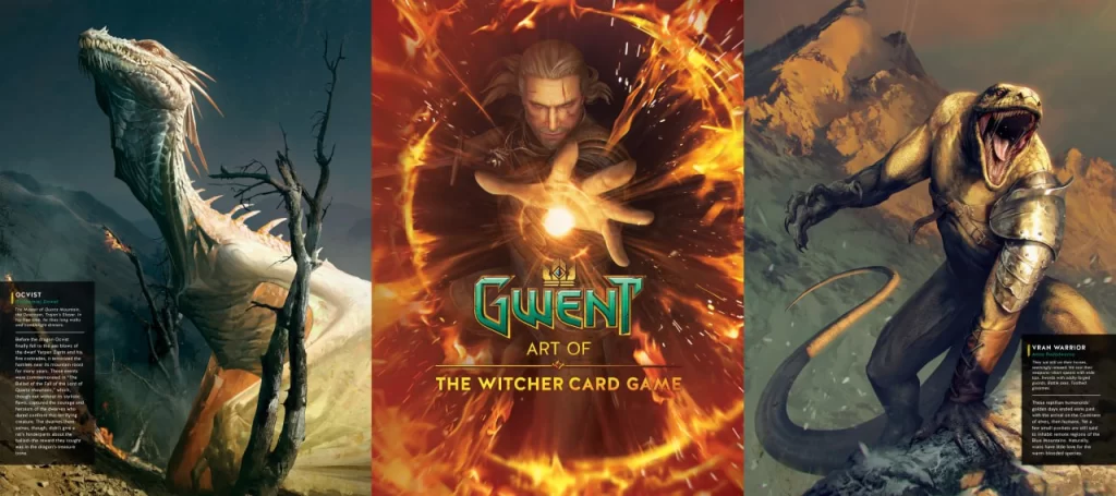 《昆特牌：巫师卡牌游戏》官方艺术设定集 The Art of the Witcher: Gwent Gallery Collection-虚幻之初