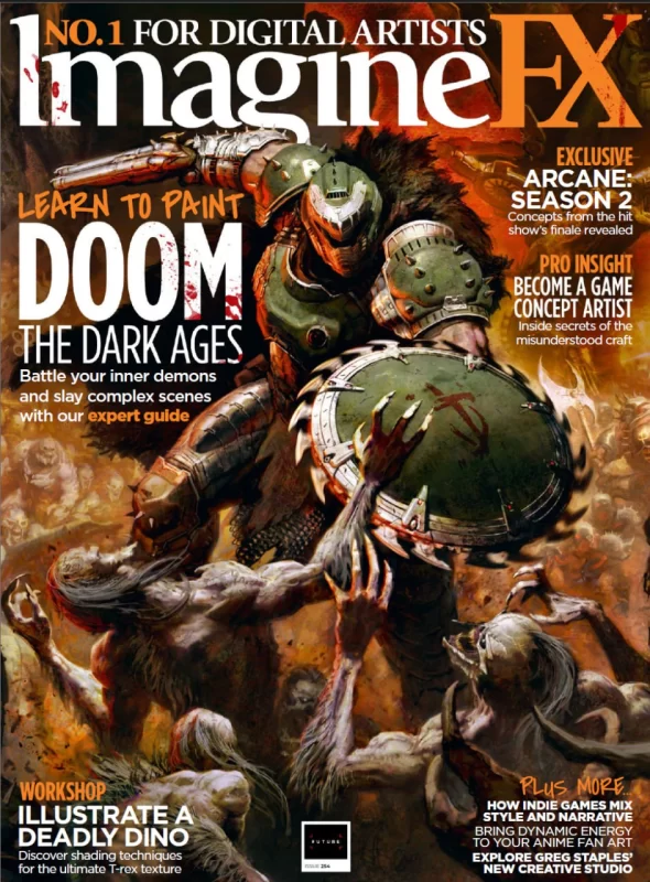 ImagineFX 2025年8月刊 / ImagineFX – August 2025-虚幻之初