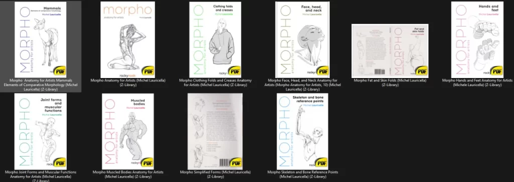 Morpho艺用人体解剖系列 / Morpho: Anatomy for Artists Series-虚幻之初