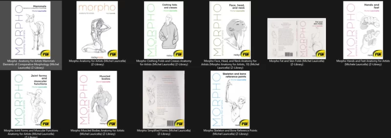 Morpho艺用人体解剖系列 / Morpho: Anatomy for Artists Series-虚幻之初