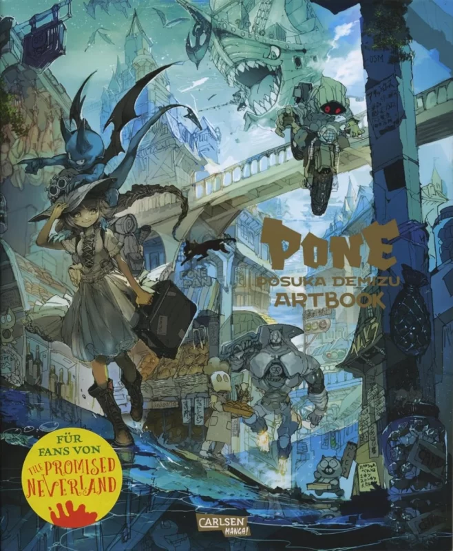 PONE - 出水ぽすかアートブック PONE - The Art of Posuka Demizu-虚幻之初
