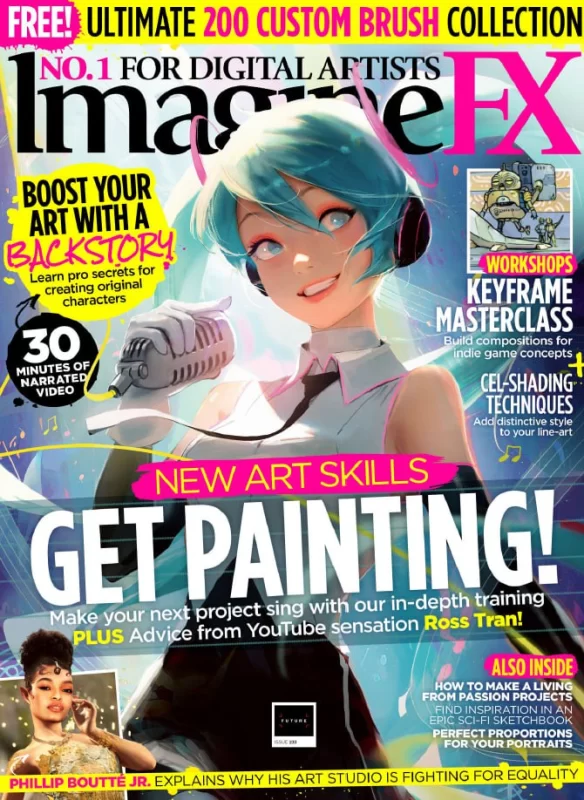 ImagineFX I233 圣诞特刊 2023ImagineFX I233 Xmas 2023-虚幻之初
